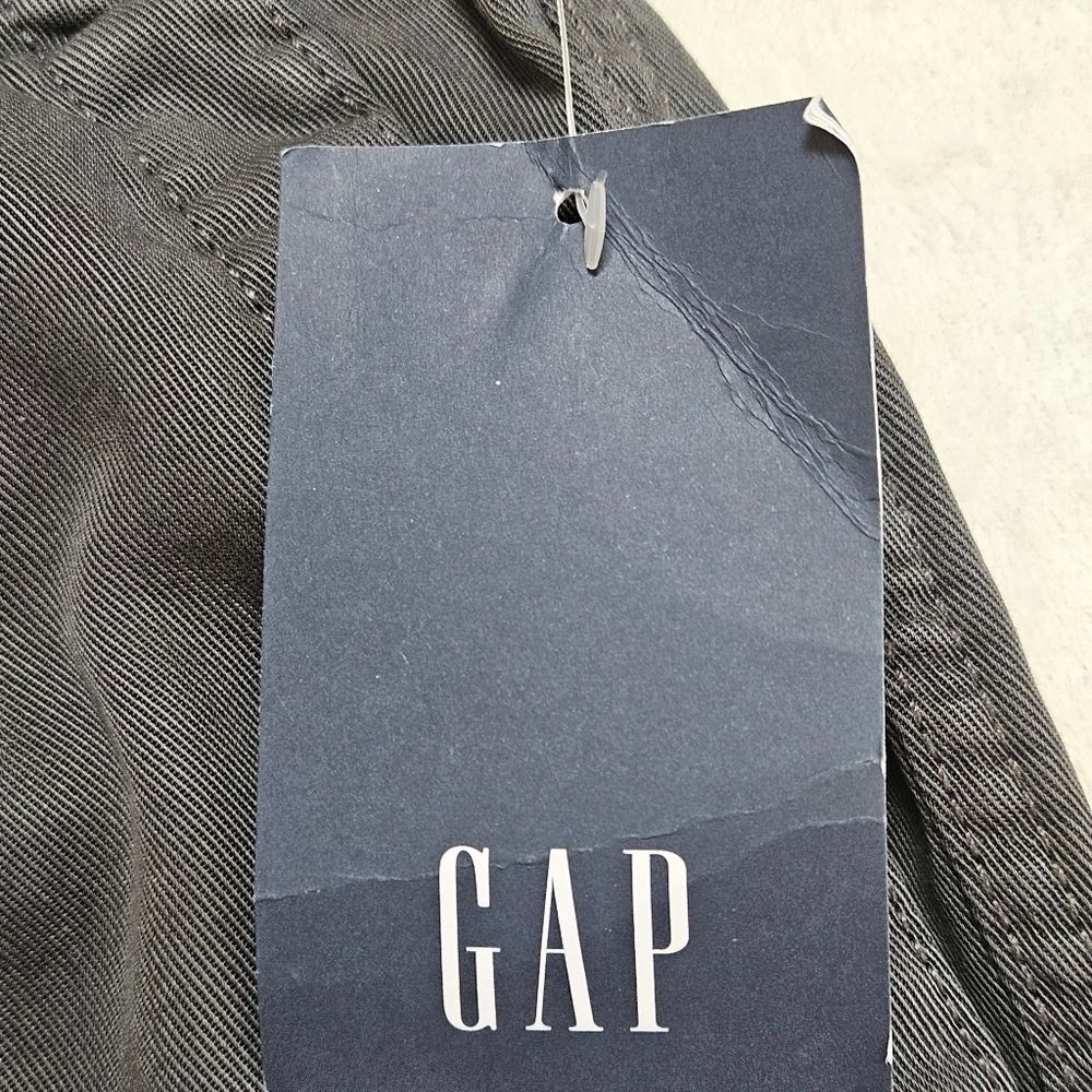 NWT Gap Women's Sz L Gray Tencel Pull On Pants - Picture 11 of 14